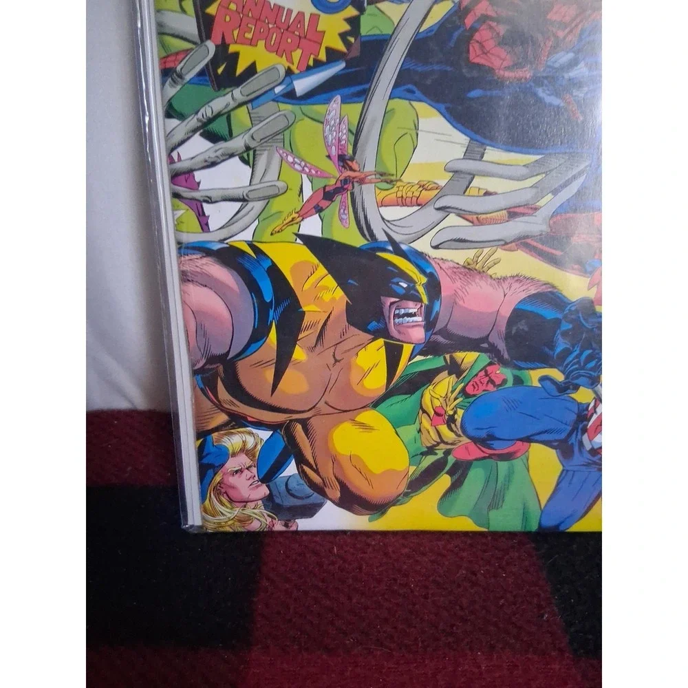 Marvel 1995 Annual Stockholders Report With Stockholder Letter From Marvel Comic